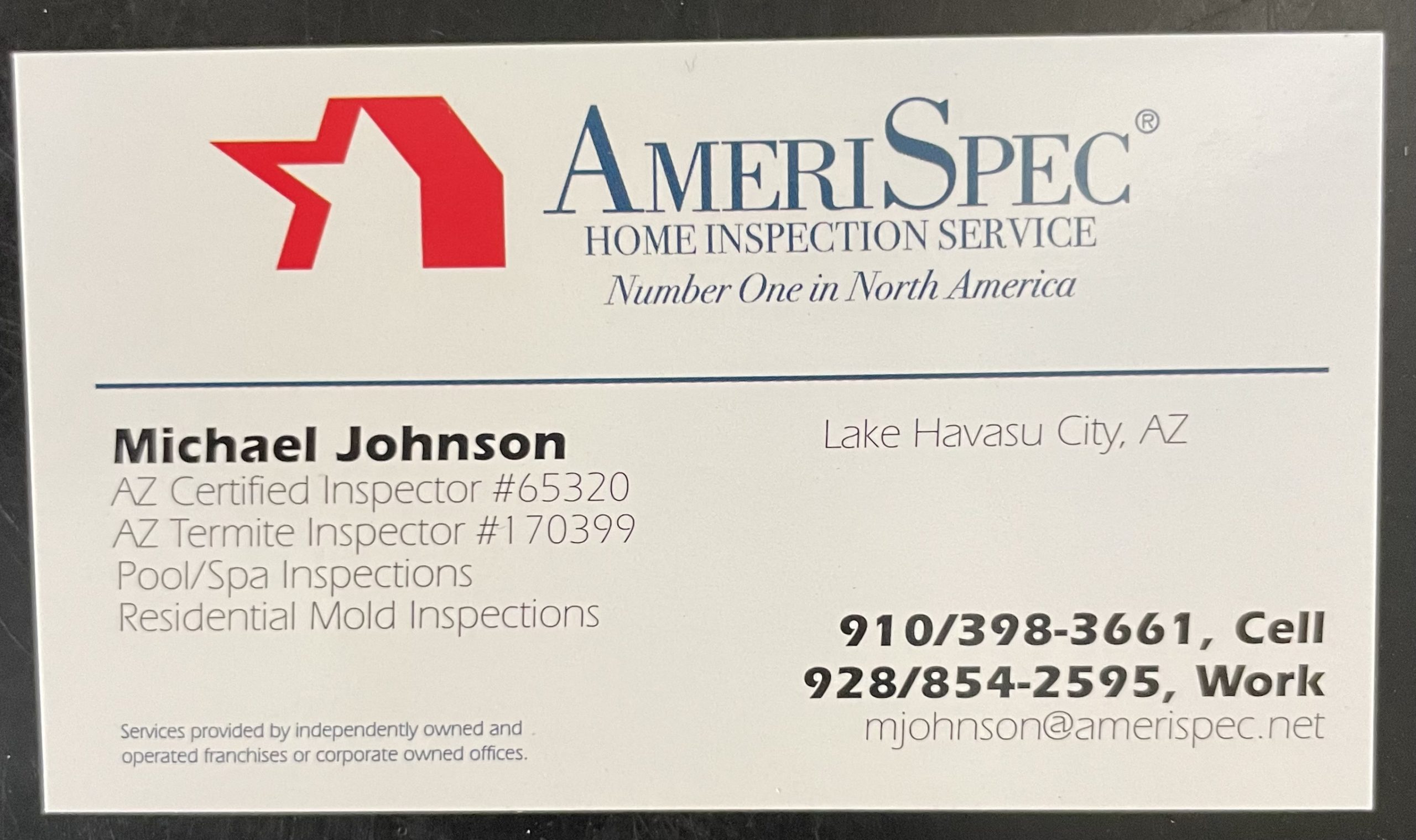 Amerispec Home Inspections Of Mohave County