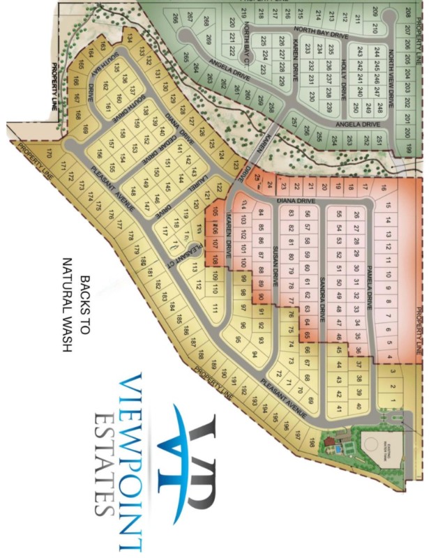 Tab 1 - Viewpoint Estates Community Map